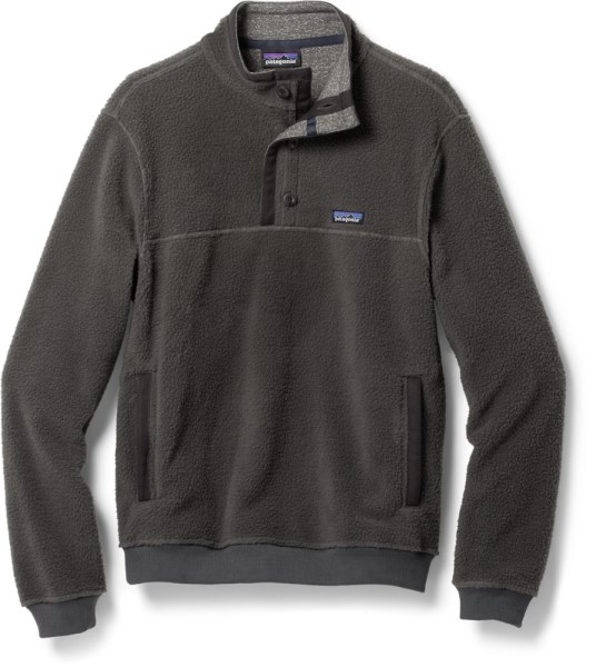 Gris Patagonia Shearling Pullover Polar Con Botones Hombres Rei Co-op