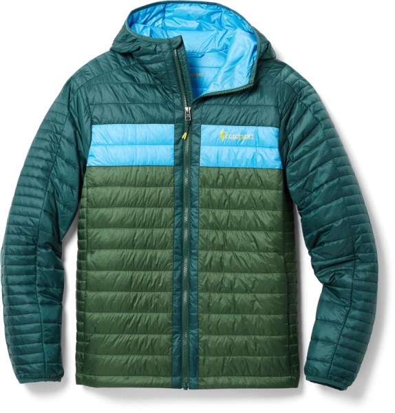 Cotopaxi Capa Chaqueta Aislante Con Capucha Hombres Rei Co-op Ocean-saltwater