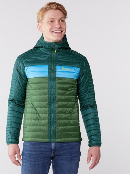 Cotopaxi Capa Chaqueta Aislante Con Capucha Hombres Rei Co-op Ocean-saltwater