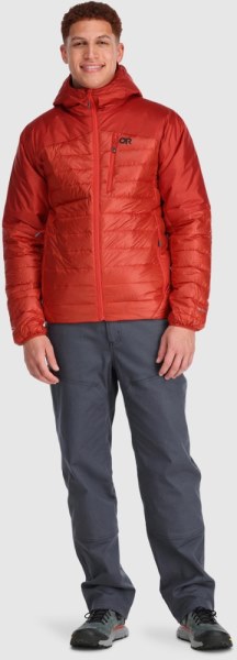 Rei Co-op Outdoor Research Helium Down Hoodie Hombres Arándano