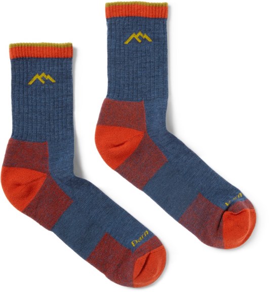Darn Tough Hiker Micro Crew Calcetines Acolchados Hombre Denim Rei Co-op