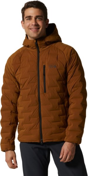 Sudadera Con Capucha Rei Co-op Brown Mountain Hardwear Stretchdown Hombre