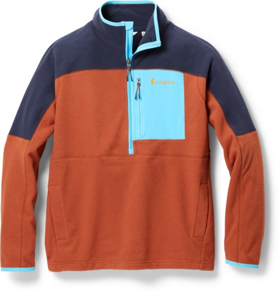 Rei Co-op Cotopaxi Abrazo Chaqueta Polar Con Media Cremallera Hombres Maritimo Especias