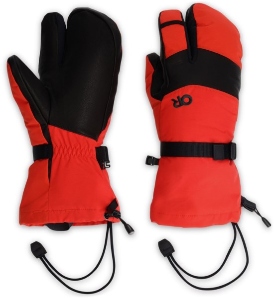 Cranberry Outdoor Research Highcamp Guantes De 3 Dedos Hombres Rei Co-op