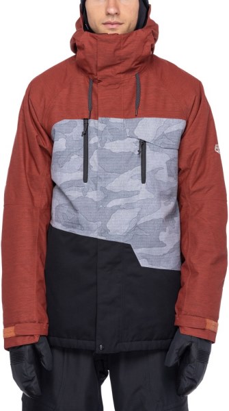 Rojo Chaqueta Aislante Geo Rei Co-op 686 Hombres