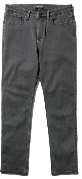 Duer Performance Denim Relaxed Fit Vaqueros Tapered Hombre Gris Rei Co-op