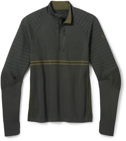 Smartwool Intraknit Merino Tech Jersey Con Cremallera De Un Cuarto Hombres North Woods Rei Co-op