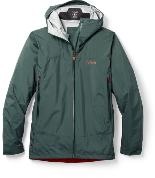 Chaqueta Rab Downpour Plus 2.0 Hombre Rei Co-op Pine