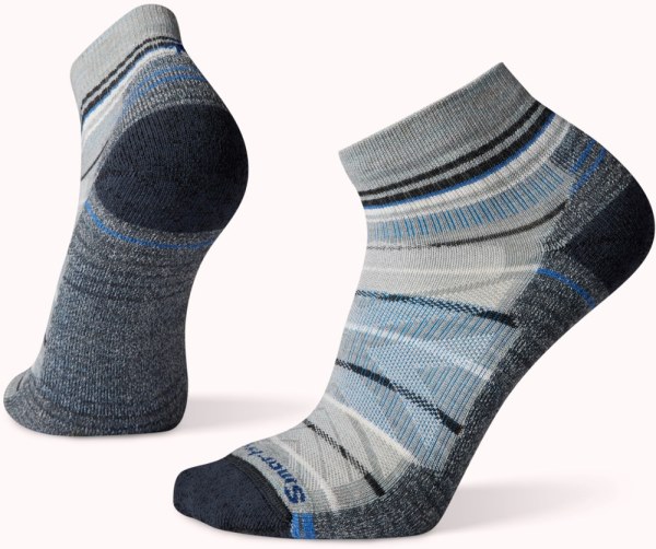 Gris Lunar Smartwool Rendimiento Caminata Ligero Cojín Patrón Calcetines Tobilleros Hombres Rei Co-op