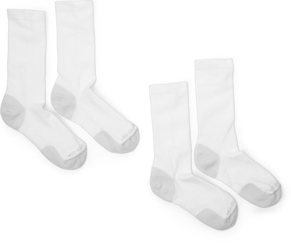 Blanco Rei Co-op Coolmax Ecomade Calcetines Diarios 2 Pares