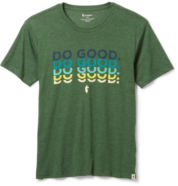 Cotopaxi Do Good Repeat Camiseta Hombres Rei Co-op Forest