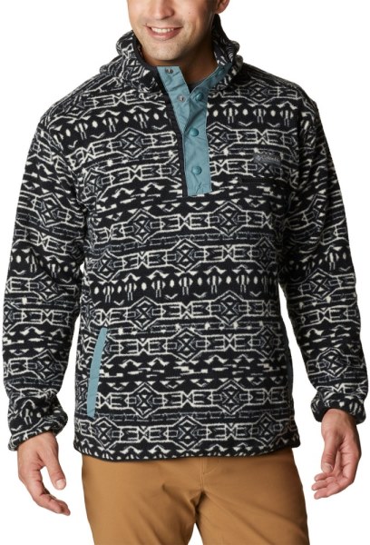 Columbia Helvetia Polar Sudadera Con Capucha Hombres Rei Co-op Negro