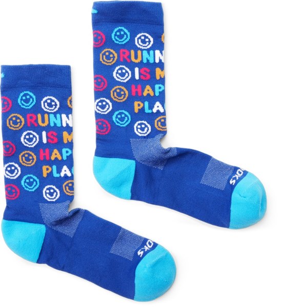 Rei Co-op Brooks Tempo Punto En Calcetines De Tripulación Azul