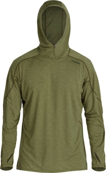 Olive Rei Co-op Nrs H2core Silkweight Sudadera Con Capucha De Manga Larga Hombres