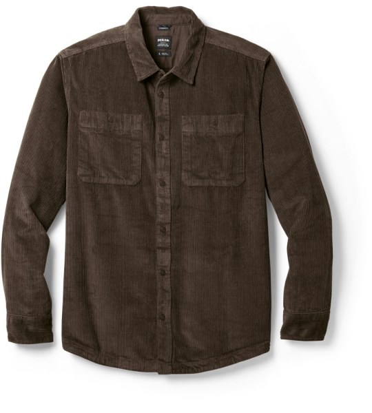 Prana Ridgecrest Camisa De Manga Larga Hombres Rei Co-op Barril De Roble