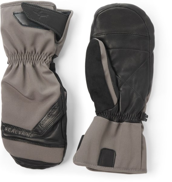 Sealskinz - Manoplas Para Dedos Impermeables Y Aisladas Para Frío Extremo Gris Rei Co-op