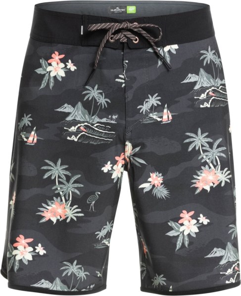 Bañador Quiksilver Surfsilk Scallop 19 Hombre Rei Co-op Negro