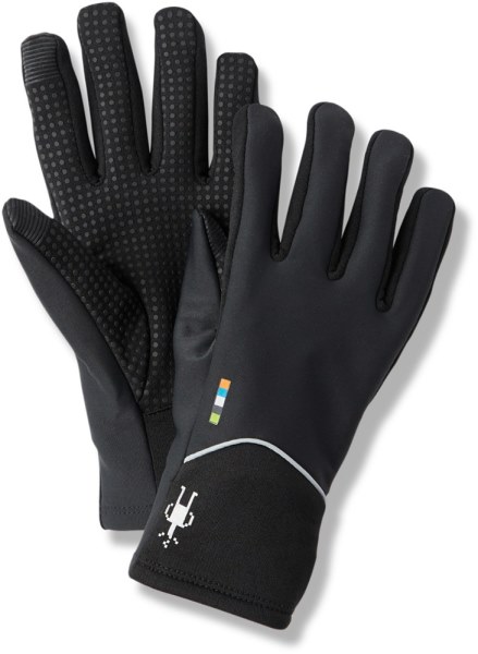 Negro Smartwool Merino Sport Fleece Guantes De Entrenamiento Viento Rei Co-op