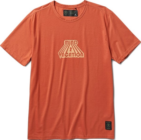 Rei Co-op Roark Mathis Vacay Camiseta Hombres Arcilla Roja