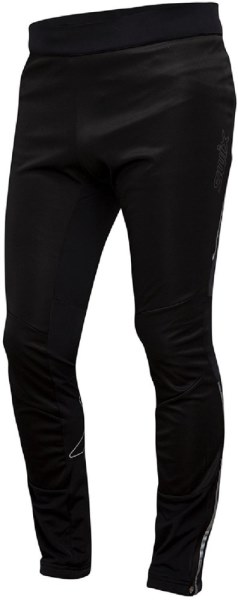 Swix Delda Light Soft-Shell Tights Hombres Rei Co-op Negro