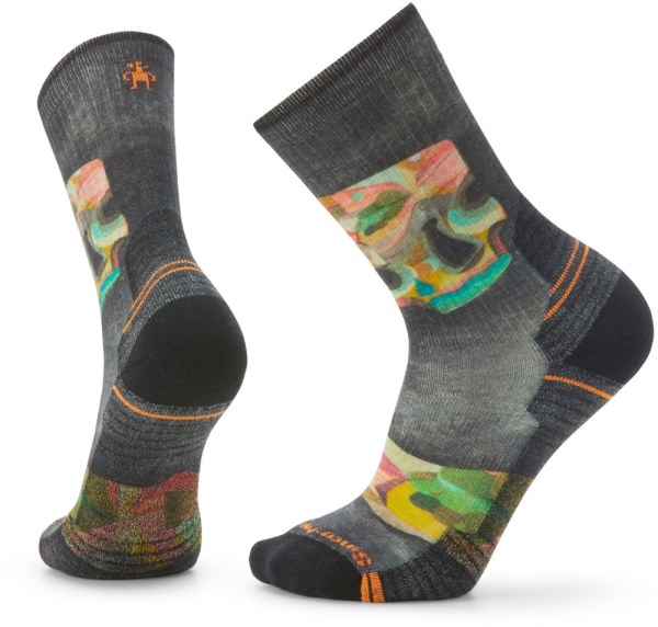Smartwool Walk Light Cushion Def Lyfe Print Crew Calcetines Hombres Rei Co-op Multicolor