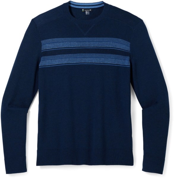 Jersey Azul Marino Con Rayas De Sparwood De Smartwool De Rei Co-op Hombre