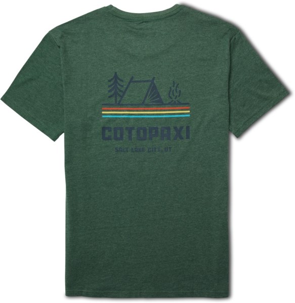 Cotopaxi Camp Life Camiseta Hombres Rei Co-op Forest