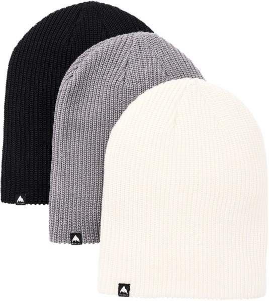 Gorro Negro Rei Co-op Burton Reciclado Dnd Paquete De 3
