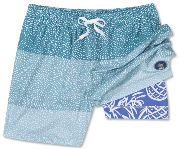 Rei Co-op Chubbies Stretch 5.5 Traje De Baño Forrado Hombres Tiburones Ballena