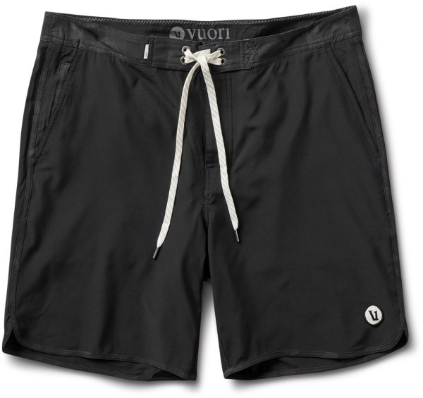 Rei Co-op Black Vuori Cruise Board Shorts Hombres 18.5 Outseam