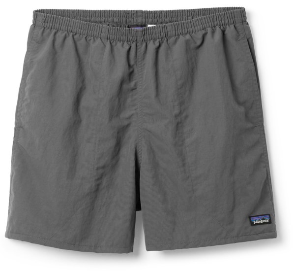 Gris Patagonia Baggies Pantalones Cortos Hombres 5 Entrepierna Rei Co-op