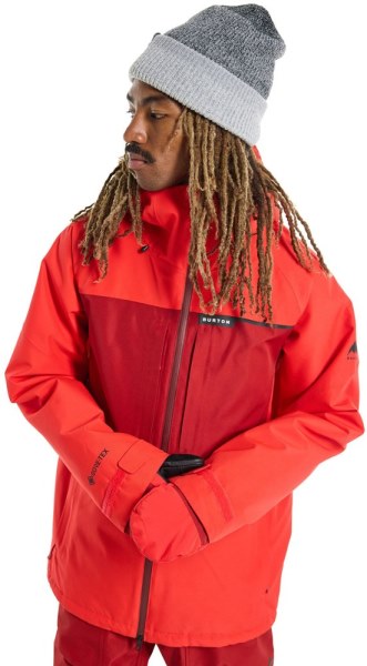 Burton Gore-tex Pillowline Insulado Chaqueta Hombres Rei Co-op Tomate