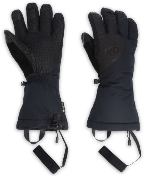 Negro Rei Co-op Outdoor Research Super Couloir Sensor Guantes Hombre