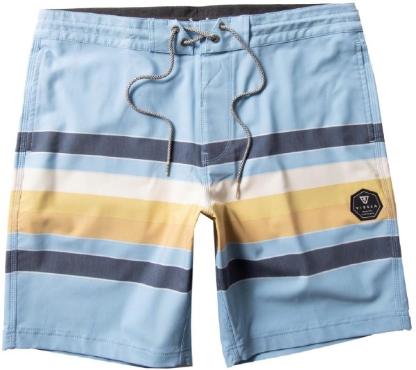 Azul Shorts De Playa Rei Co-op Vissla Fist Bump 18.5 Hombres