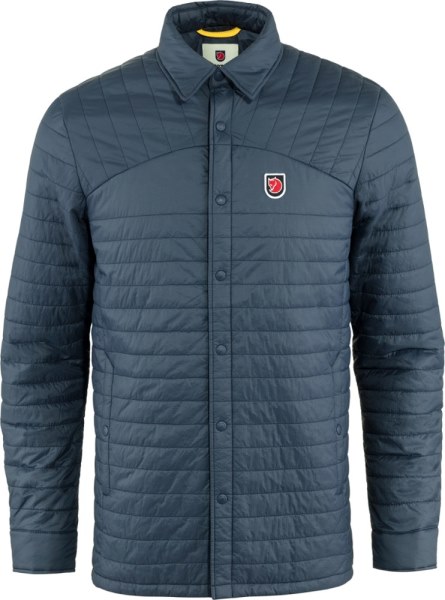 Azul Marino Fjallraven Expedición X-latt Camisa Chaqueta Hombres Rei Co-op