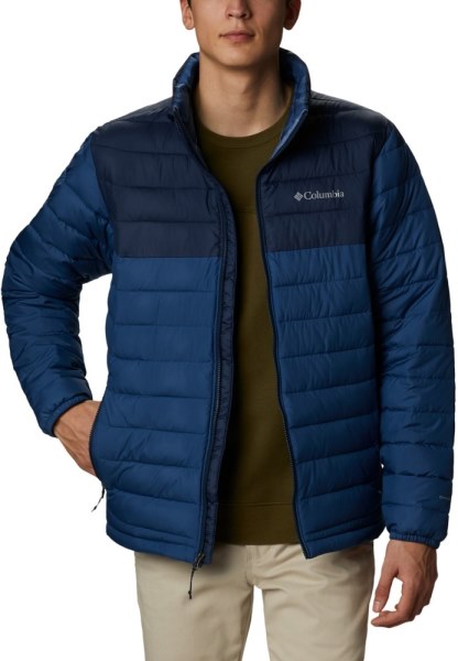 Rei Co-op Columbia Powder Lite Chaqueta Aislante Hombres Azul Marino