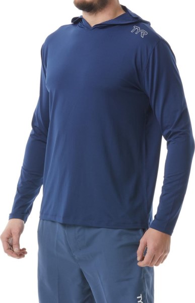Azul Marino Rei Co-op Tyr Sundefense Camisa Con Capucha Hombres