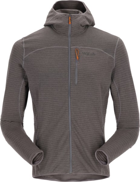 Sudadera Con Capucha Rab Ascendor Light Fleece Hombre Graphene Rei Co-op