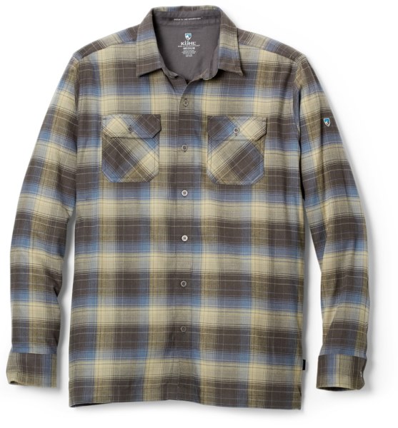 Verde Camisa De Franela Kuhl Dillingr Hombres Rei Co-op