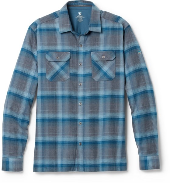 Camisa De Franela Kuhl Dillingr Hombre Ocean Depths Rei Co-op