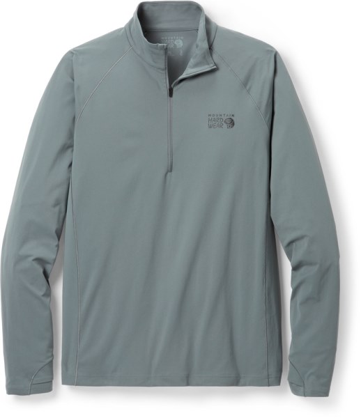 Camisa Con Cremallera Y Media Cremallera Rei Co-op Grey Mountain Hardwear Mountain Hombre