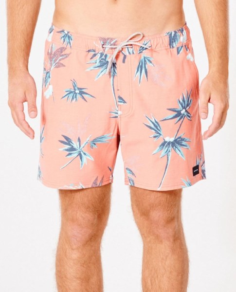 Shorts De Baño Rei Co-op Coral Rip Curl Taos Volley 16 Hombre