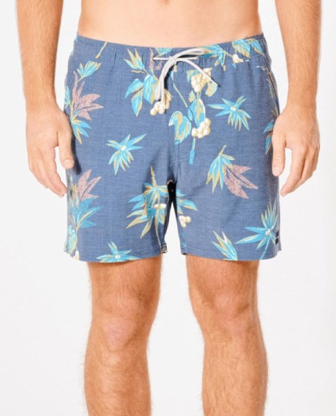 Shorts De Baño Rei Co-op Rip Curl Taos Volley 16 Hombres Azul Marino