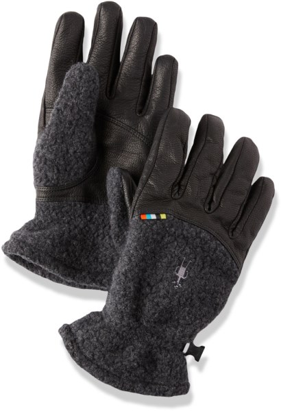 Carbón Smartwool Trail Ridge Guantes Sherpa Rei Co-op