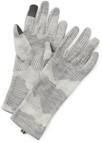 Guantes Con Estampado Smartwool Merino 250 Grey Mountain Scape Rei Co-op
