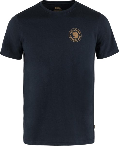 Azul Marino Oscuro Rei Co-op Fjallraven 1960 Logo Camiseta Hombres