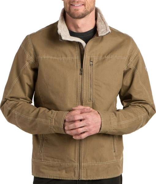 Chaqueta Con Forro Kuhl Burr Hombre Caqui Rei Co-op