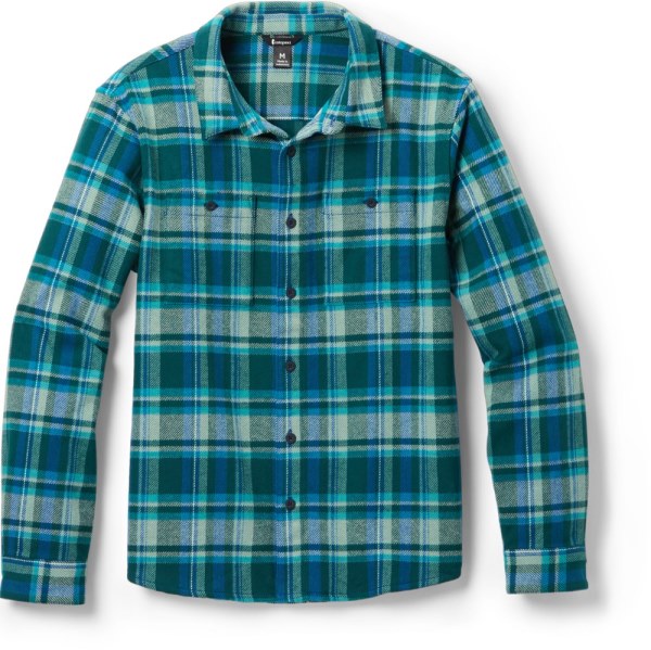 Cotopaxi Mero Camisa De Franela Hombres Rei Co-op Ocean Plaid