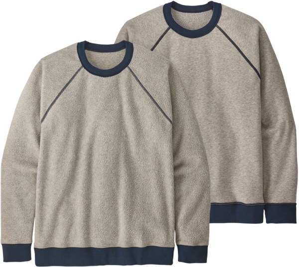 Rei Co-op Avena Patagonia Reversible Shearling Crew Sudadera Hombres