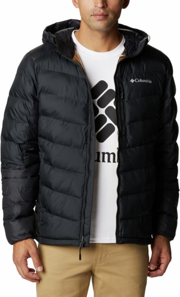 Columbia Labyrinth Loop Chaqueta Aislante Con Capucha Hombres Negro Rei Co-op